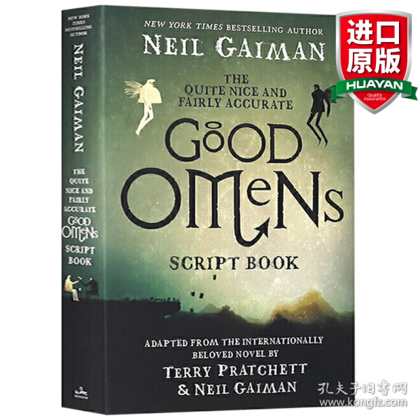 英文原版 The Quite Nice and Fairly Accurate Good Omens Script Book好兆頭(劇本) 英文版 