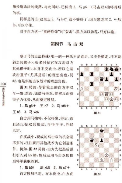 国际象棋中级教程：战术技巧555