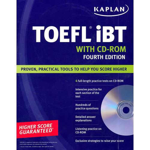Kaplan TOEFL iBT with CD-ROM 