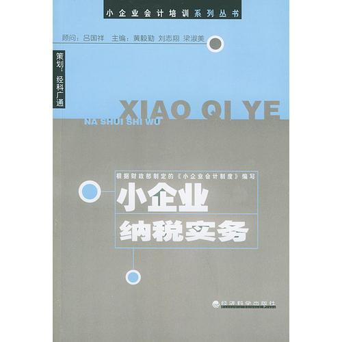 小企業(yè)納稅實務(wù)/小企業(yè)會計培訓(xùn)系列叢書