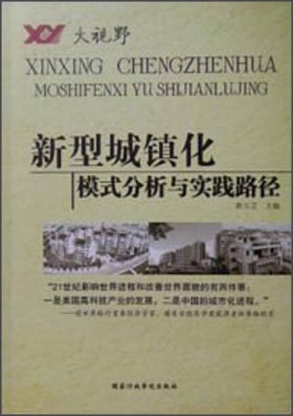 新型城镇化：模式分析与实践路径