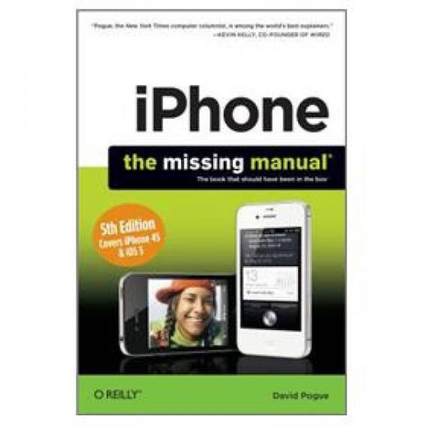 iPhone: The Missing Manual 