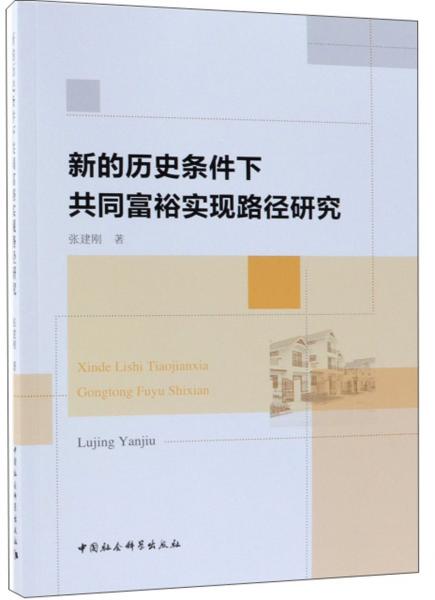 新的歷史條件下共同富裕實現(xiàn)路徑研究
