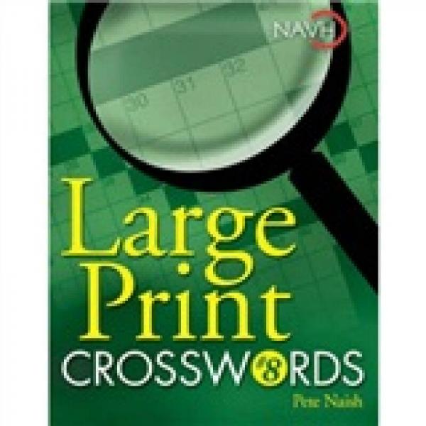 Large Print Crosswords #8