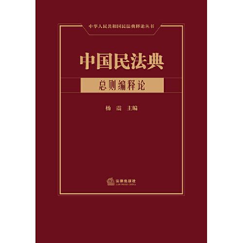 中国民法典·总则编释论