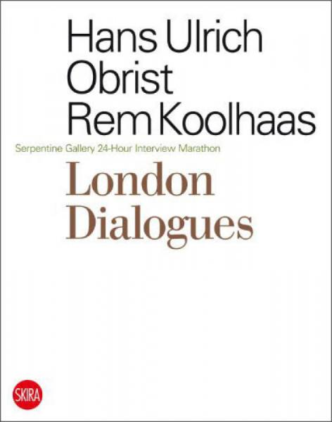 London Dialogues: Serpentine Gallery 24-Hour Interview Marathon 伦敦对话