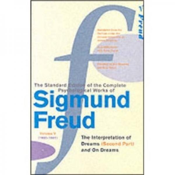 Complete Psychological Works Of Sigmund Freud, The Vol 5