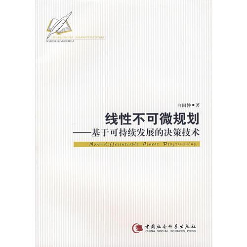 线性不可微规划：基于可持续发展的决策技术