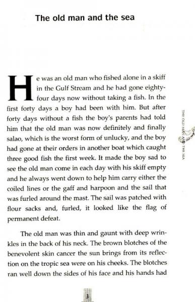 世界名著“红蓝白”系列：老人与海