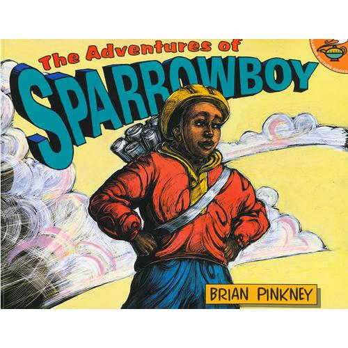 The Adventures of Sparrowboy 文雀男孩的冒险 (美国《波士顿环球报》号角书奖)ISBN 9780689835346