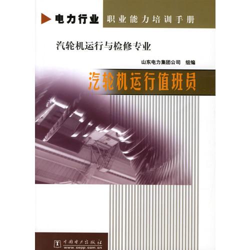 汽轮机运行值班员（汽轮机运行与检修专业）/电力行业职业能力培训手册