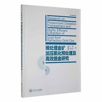 全新正版圖書 難處理金礦加壓氧化預(yù)處理及提金研究張磊中南大學(xué)出版社9787548752714