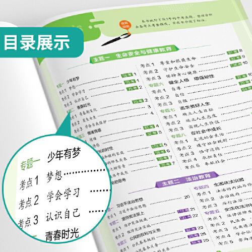 背默秒记 道德与法治