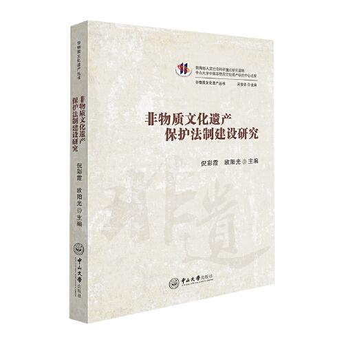 非物质文化遗产保护法制建设研究-非物质文化遗产丛书