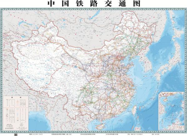 中国铁路交通图