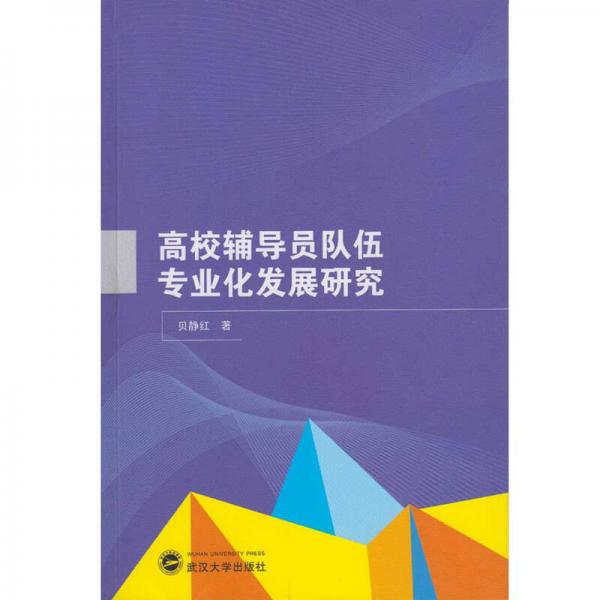 高校輔導(dǎo)員隊(duì)伍專業(yè)化發(fā)展研究