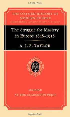 The Struggle for Mastery in Europe：The Struggle for Mastery in Europe