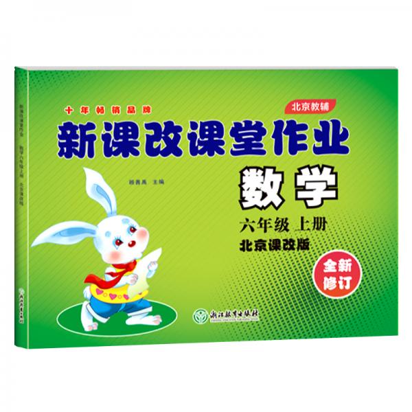 新課改課堂作業(yè)數(shù)學(xué)試卷六年級上冊六年級數(shù)學(xué)北京課改版