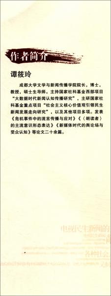 电视民生新闻的文化研究