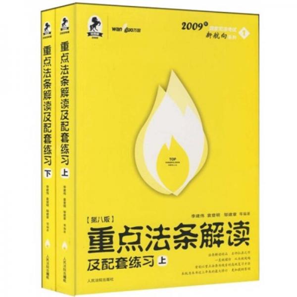 2009年国家司法考试新航向系列：重点法条解读及配套练习（上下）（第8版）（法院版）