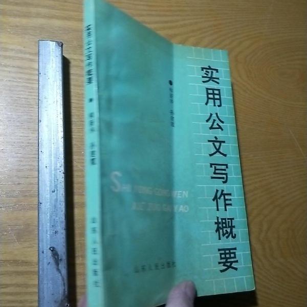 實(shí)用公文寫作概要