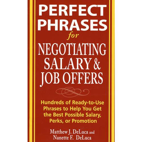 完美談判關(guān)鍵詞 Perfect Phrases for Negotiating