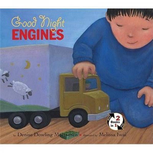Good Night Engines/Wake Up Engines [Flip Padded Board Book]