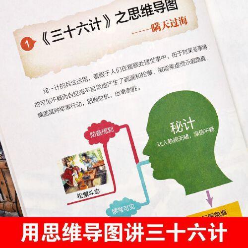 漫画版三十六计 孩子都爱看的思维导图三十六计