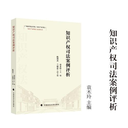 知识产权司法案例评析 袁木玲/主编