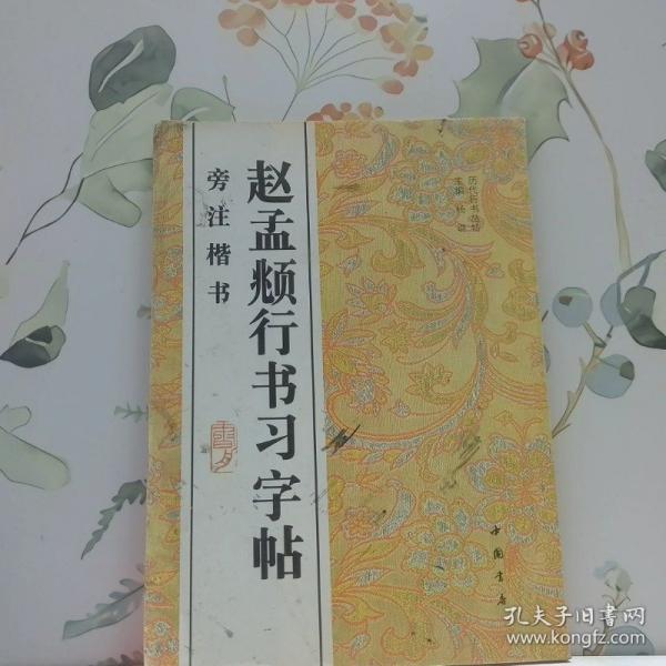 趙孟〓行書習(xí)字帖:旁注楷書