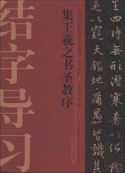 中國(guó)歷代碑帖技法導(dǎo)學(xué)集成·結(jié)字導(dǎo)習(xí)（5）：集王羲之書(shū)圣教序