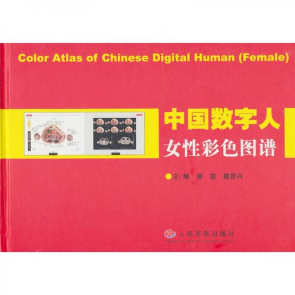 中国数字人女性彩色图谱