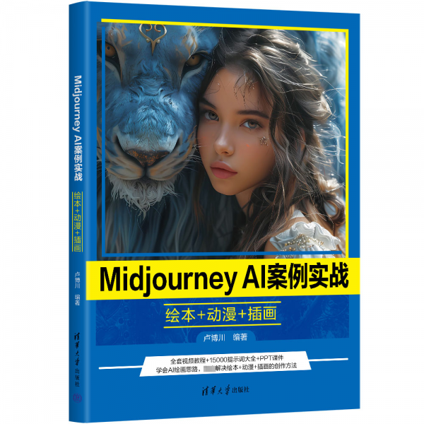 Midjourney AI案例实战：绘本+动漫+插画