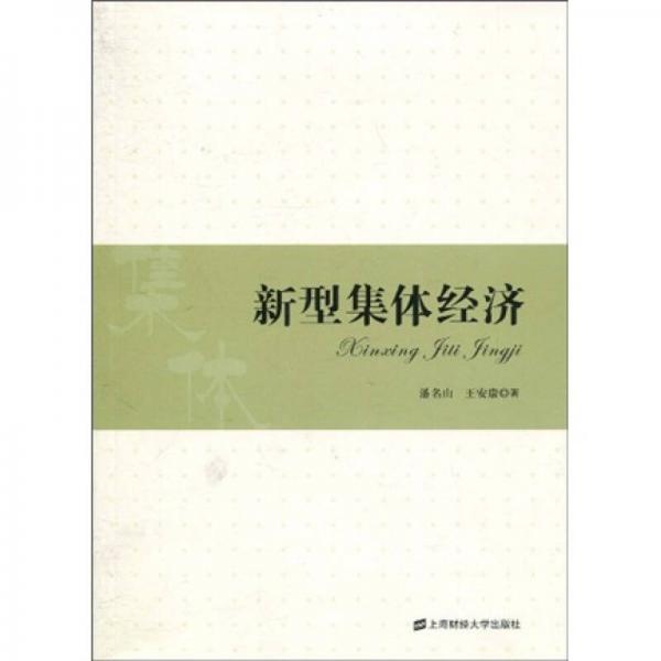 新型集體經(jīng)濟(jì)