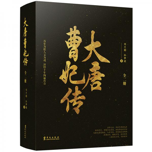 大唐曹妃传：《长安十二时辰》之后，又一部史诗级演绎唐朝历史的小说！