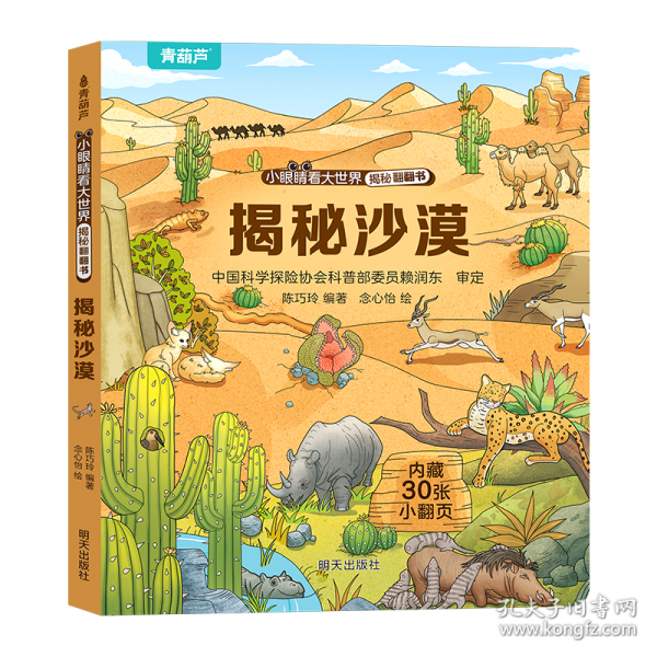 小眼睛看大世界揭秘翻翻書——揭秘沙漠
