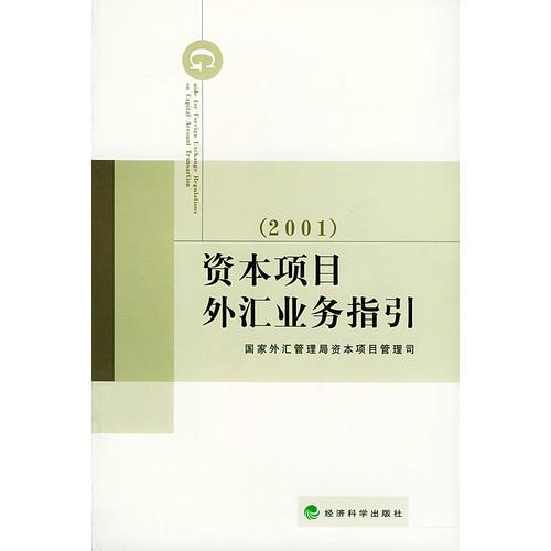 资本项目外汇业务指引 (2001)