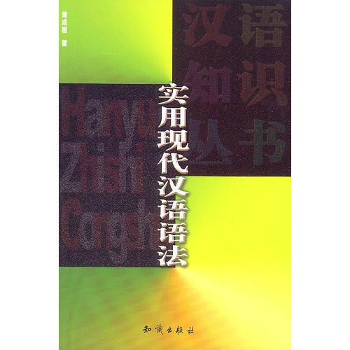 實(shí)用現(xiàn)代漢語(yǔ)語(yǔ)法