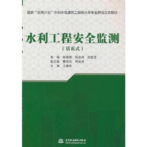水利工程安全監(jiān)測（國家“雙高計劃”水利水電建筑工程高水平專業(yè)群活頁式教材）