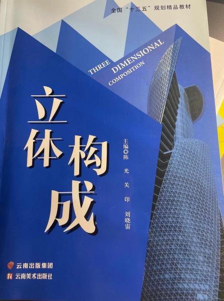 Three dimensional composition 陳光 關(guān)印 劉曉宙主編 云南美術(shù)出版社 9787548946335