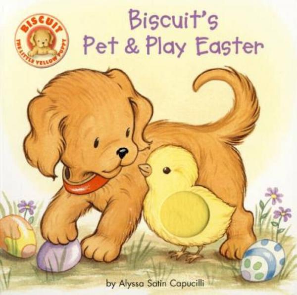 Biscuit's Pet &amp; Play Easter [Board book]