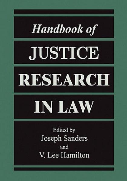 Handbook of Justice Research in Law