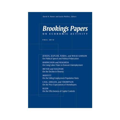 Brookings Papers on Economic Activity: Fall 2012