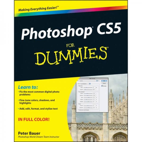 Photoshop CS5 For Dummies  傻瓜書-Photoshop CS5