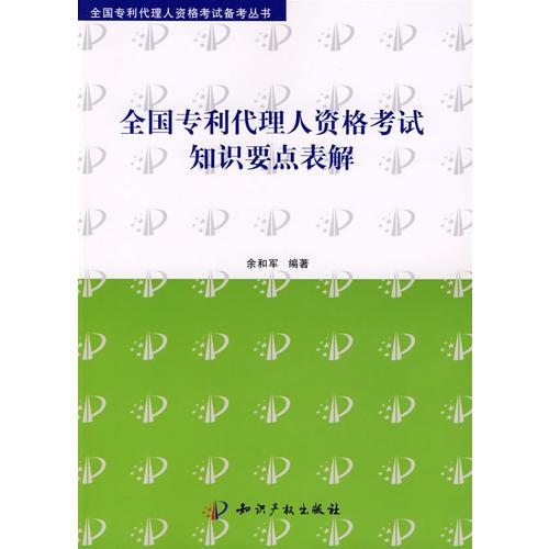全國專利代理人資格考試知識要點表解