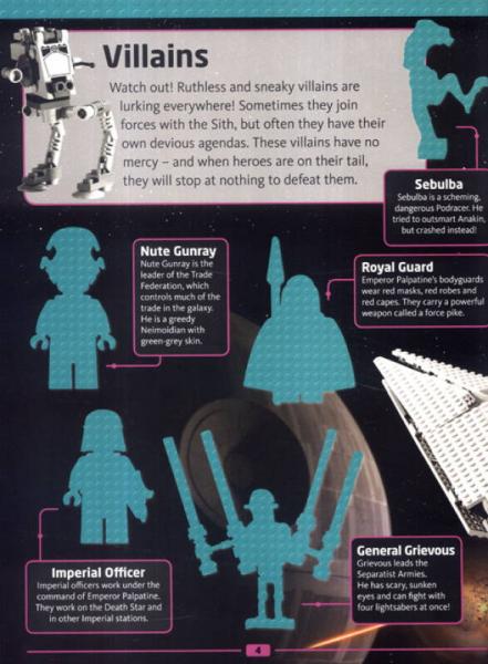 LEGO Star Wars Villains Ultimate Sticker Book