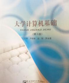 大學(xué)計(jì)算機(jī)基礎(chǔ) 第三版蘆彩林京郵電大9787563544691