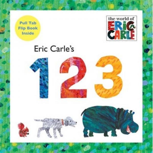 Eric Carle's 123   Board book    艾瑞·卡尔教你识数字  