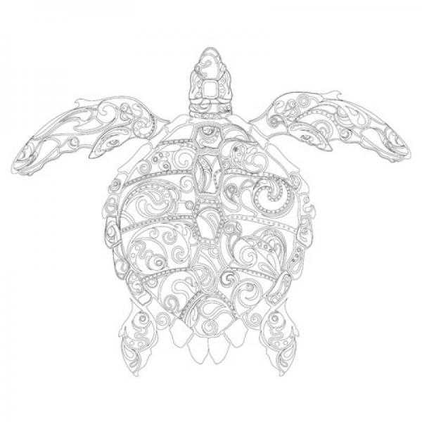 梦幻涂色系列：神秘海洋