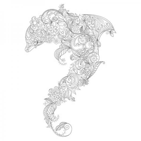 梦幻涂色系列：神秘海洋